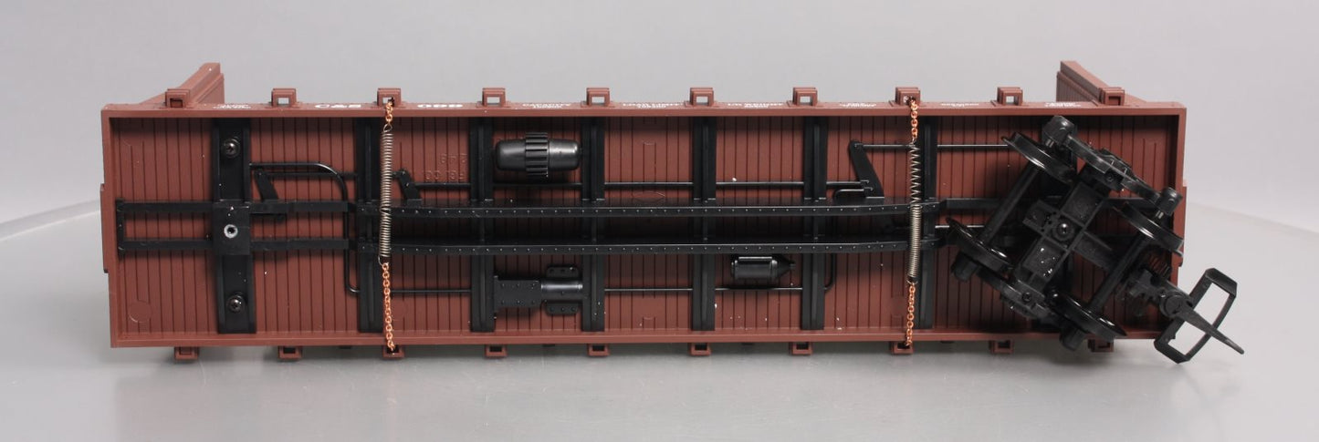 USA Trains R17617A G C&S Pipe Load Flat Cars (BC Red) #099