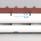USA Trains R17617A G C&S Pipe Load Flat Cars (BC Red) #099