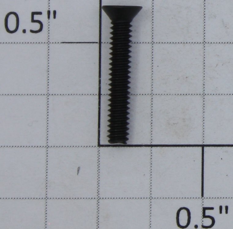 Lionel 2035-6 #4-40 x 11/16" Black Flat Head Phillips Screw