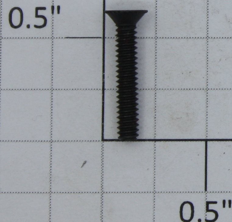 Lionel 736-30 #4-40 x 5/8" Black Phillips Flat Head Eccentric Crank Screw