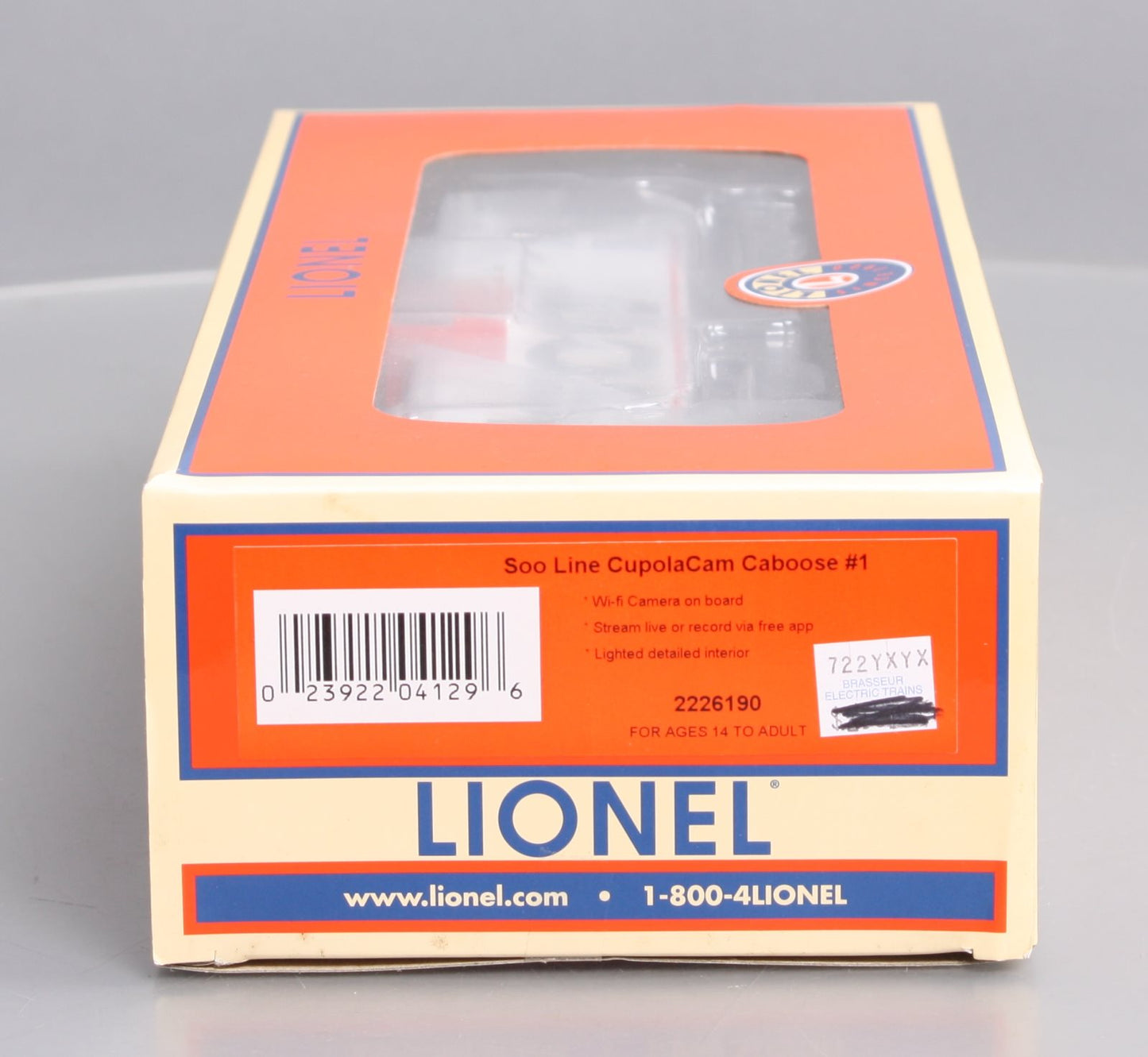 Lionel 2226190 O Soo Line CupolaCam Caboose #1