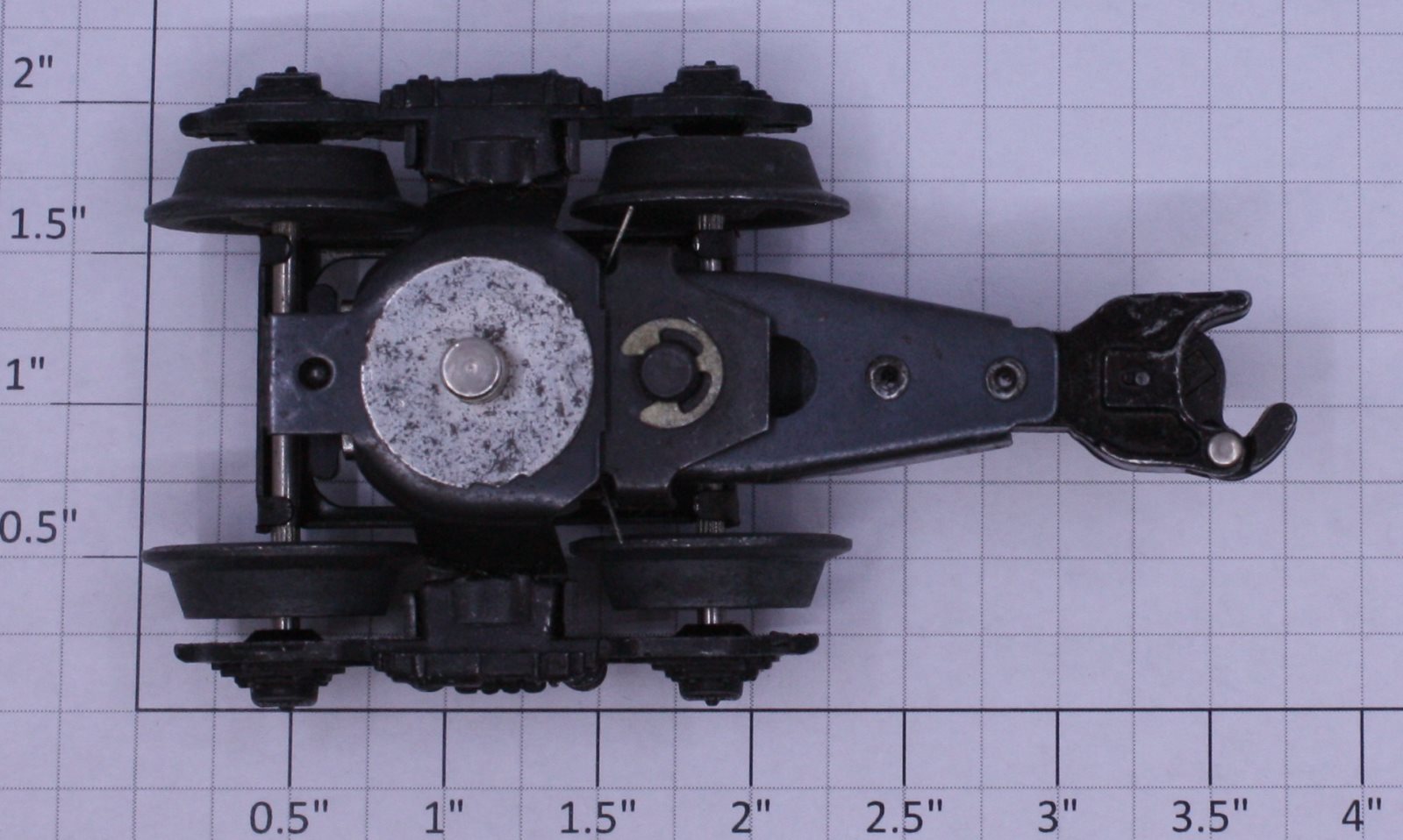 Lionel 487-1 Operating Coupler Truck with Bottom Frame Collector Assembly