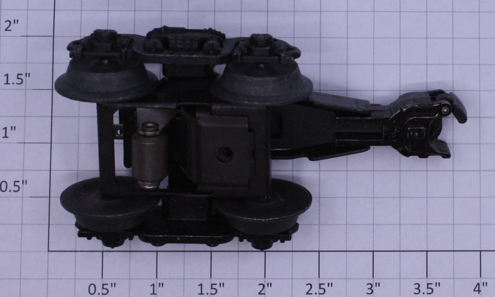 Lionel 487-1 Operating Coupler Truck with Bottom Frame Collector Assembly