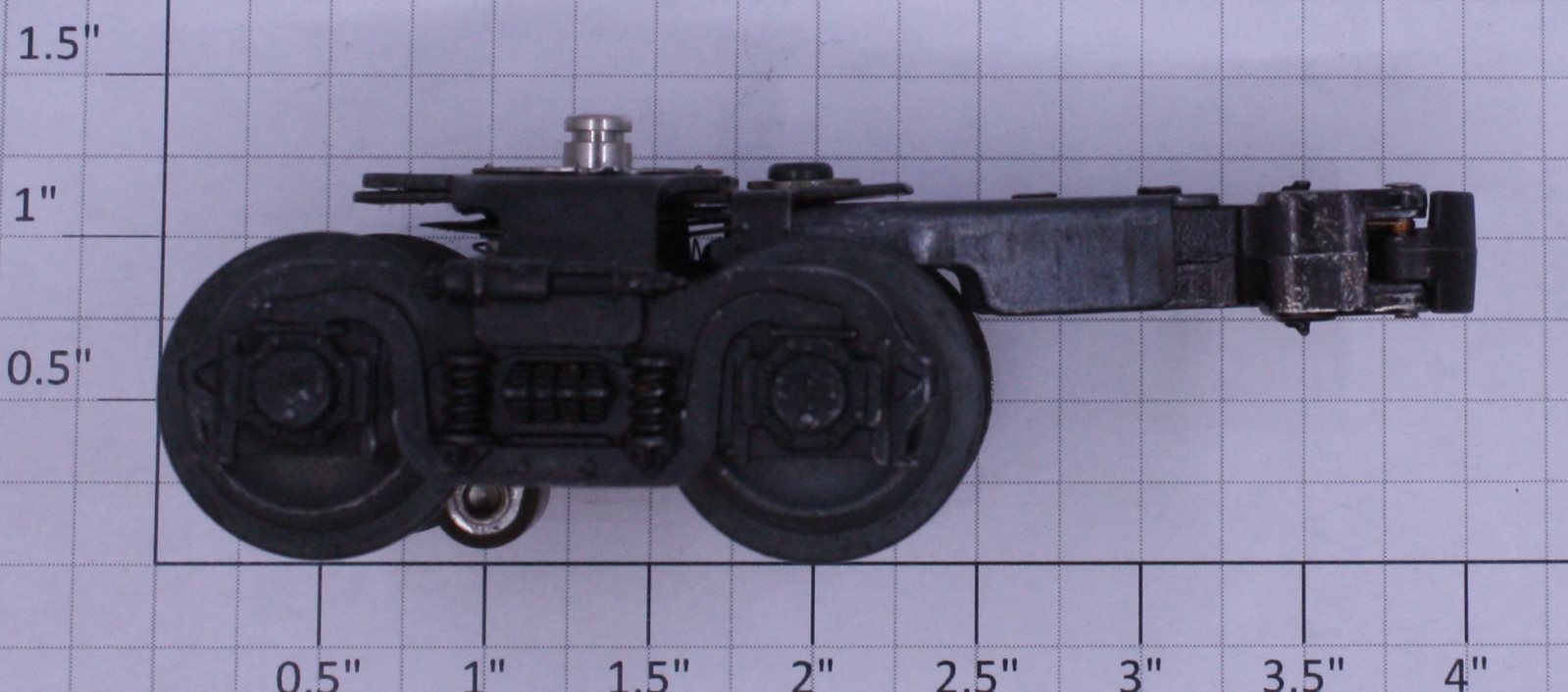 Lionel 487-1 Operating Coupler Truck with Bottom Frame Collector Assembly