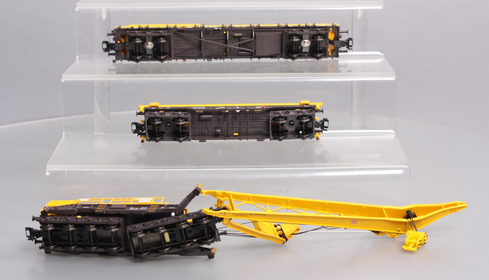 Marklin 49954 HO Deutsche Bahn Type 100 Crane Car & Type 817 Boom