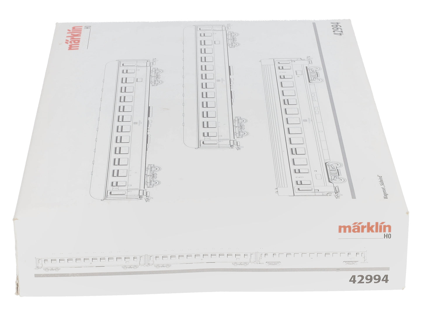 Marklin 42994 HO Deutsche Bahn Southwind Passenger Car Set LN/Box