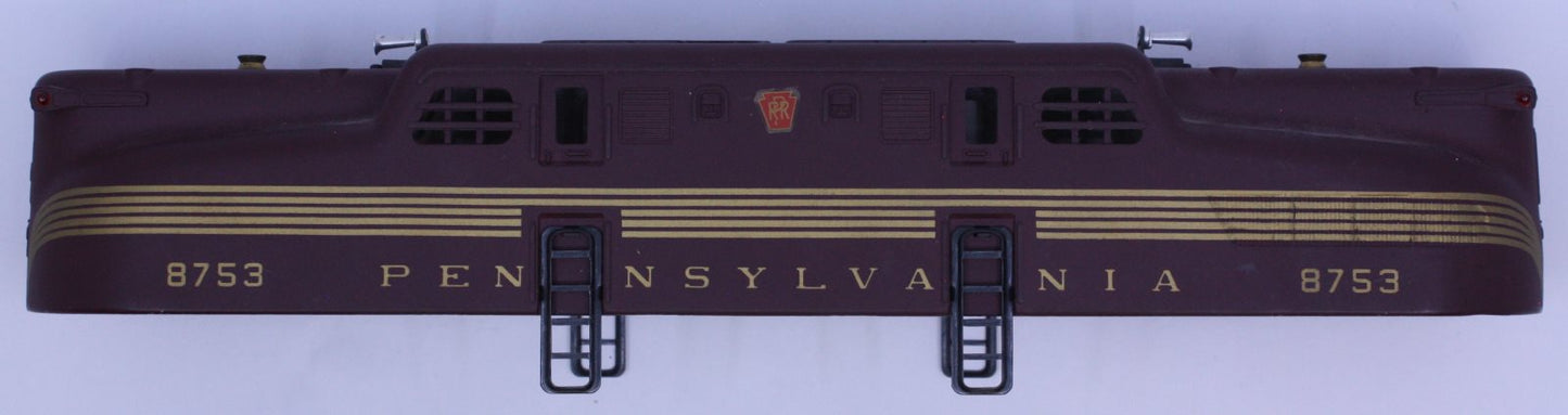 Lionel 8753-6 O Gauge Pennsylvania GG-1 Diecast Electric Loco Shell #8753