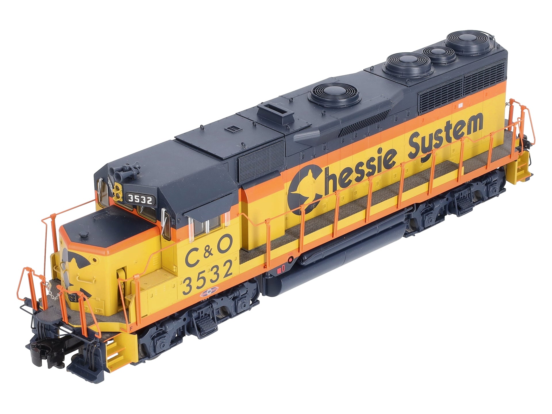 Lionel 6-38798 O Gauge Chessie GP-35 Non-Powered Diesel Engine #3532