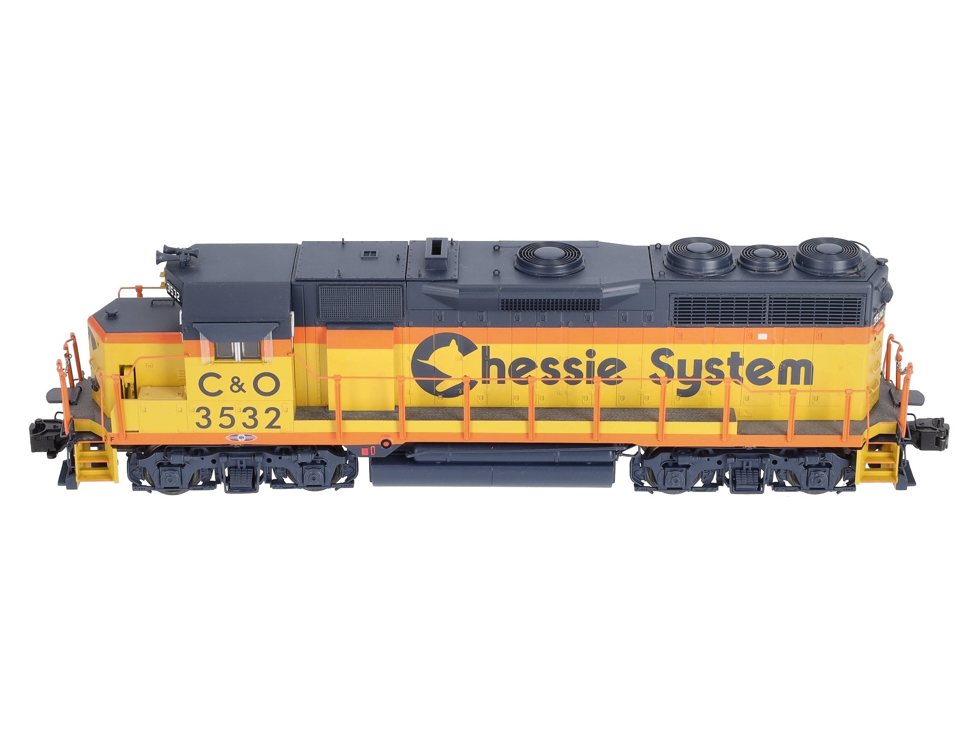Lionel 6-38798 O Gauge Chessie GP-35 Non-Powered Diesel Engine #3532