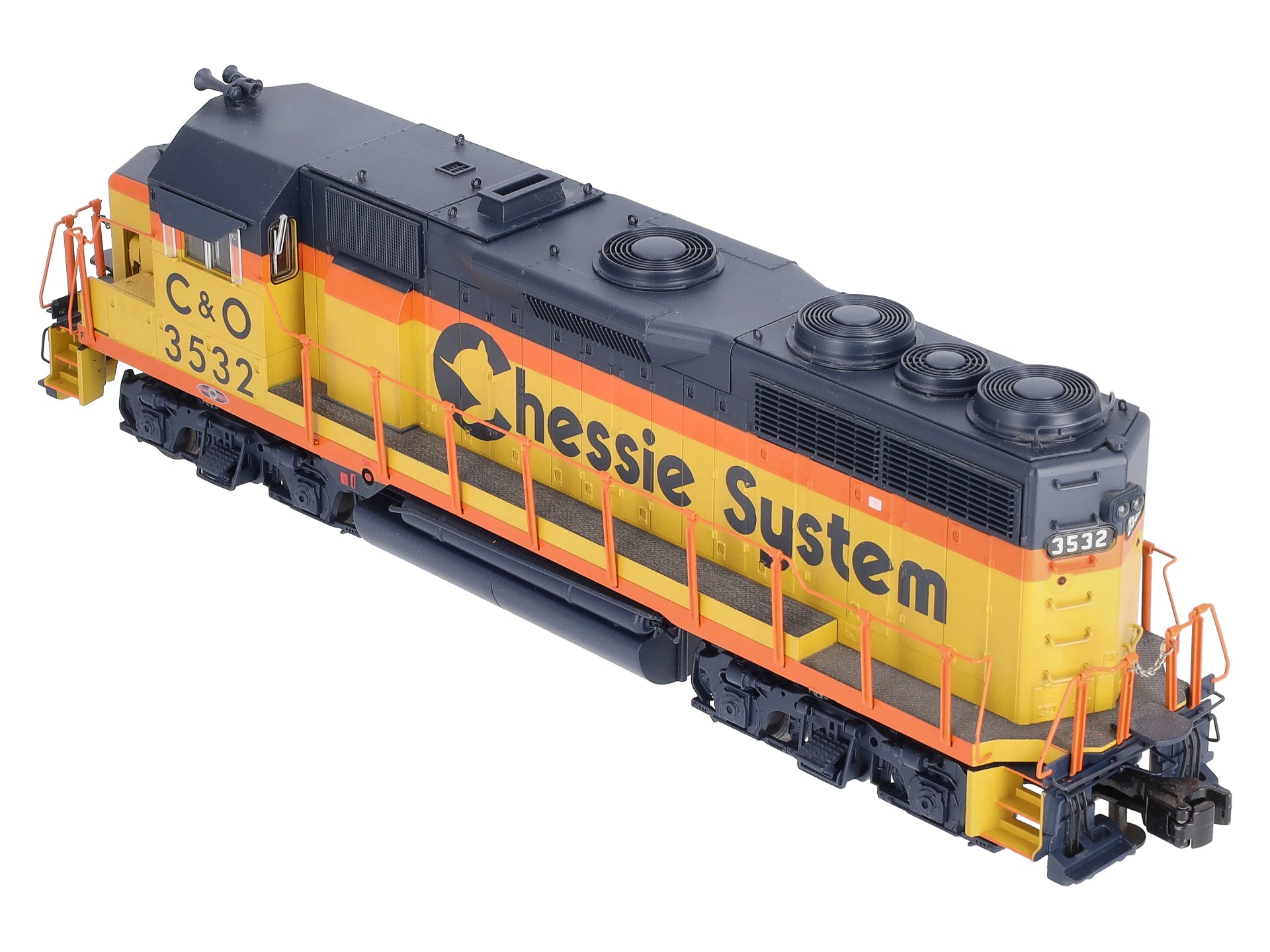 Lionel 6-38798 O Gauge Chessie GP-35 Non-Powered Diesel Engine #3532