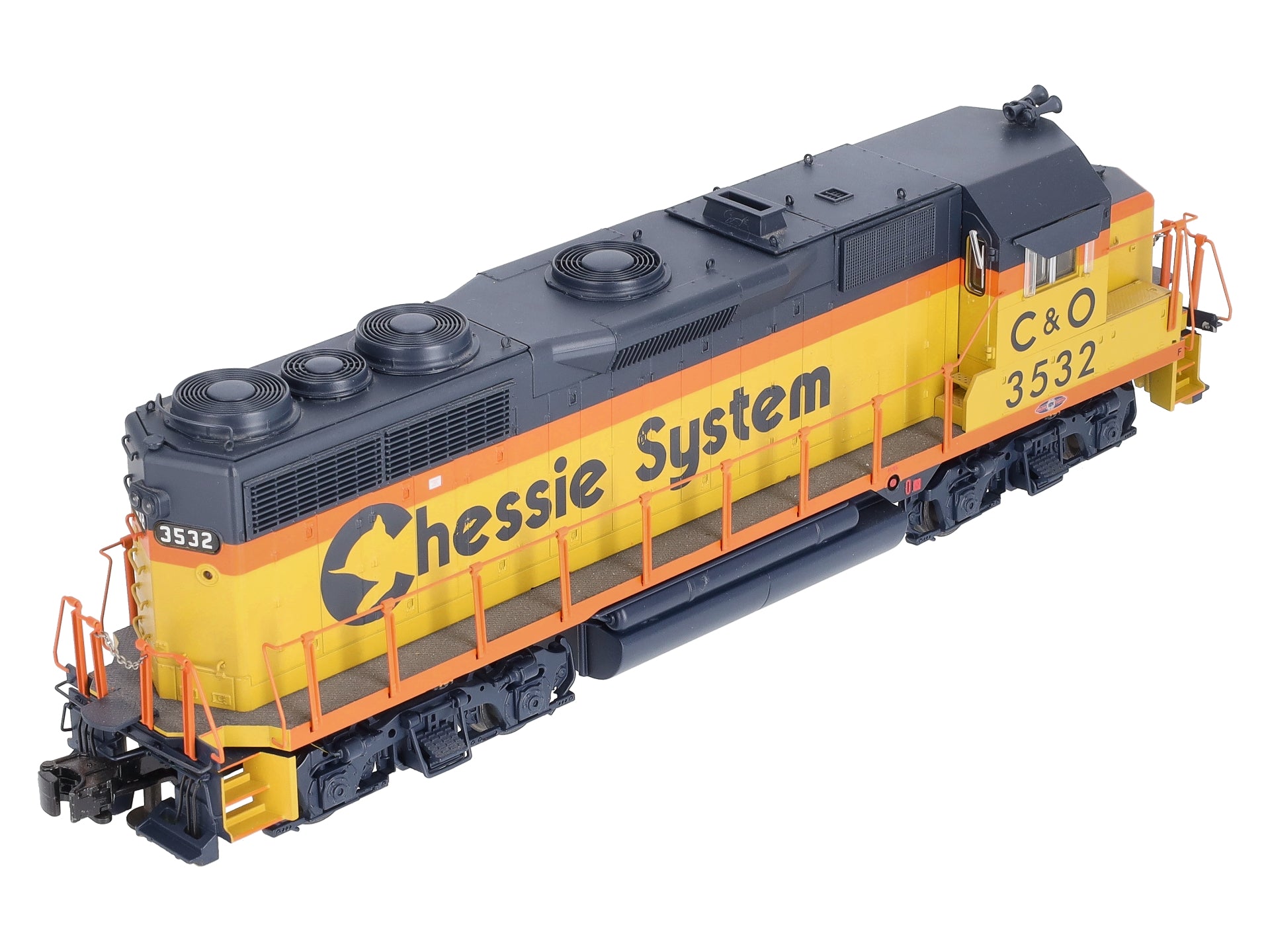 Lionel 6-38798 O Gauge Chessie GP-35 Non-Powered Diesel Engine #3532