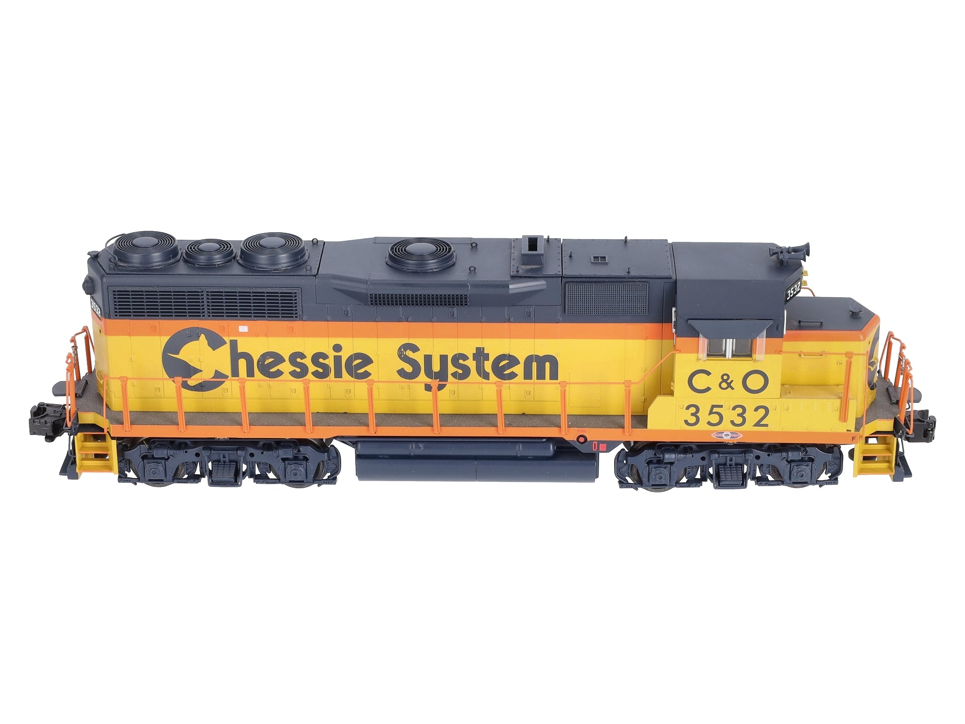Lionel 6-38798 O Gauge Chessie GP-35 Non-Powered Diesel Engine #3532