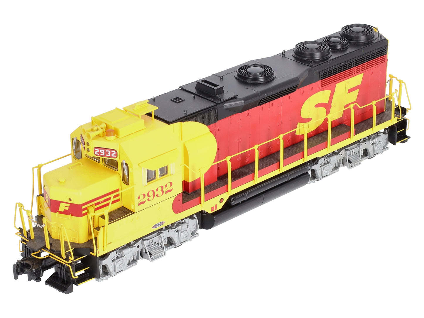 Lionel 1933343 O Gauge Santa Fe GP35 Non-Powered Diesel Engine #2932