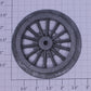 Lionel SM-72X Cast Spoked 2-3/8" Std Gauge Electric Loco Super Motor Plain Wheel