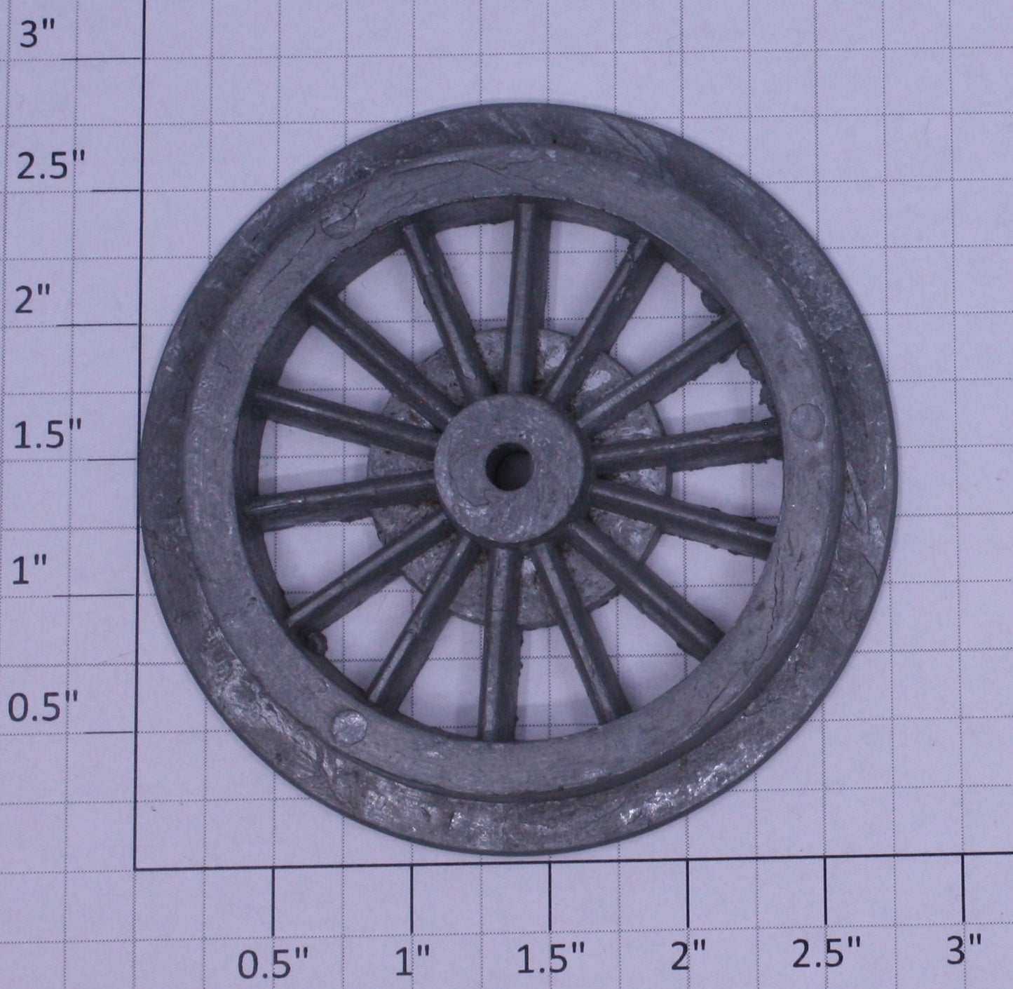 Lionel SM-72X Cast Spoked 2-3/8" Std Gauge Electric Loco Super Motor Plain Wheel