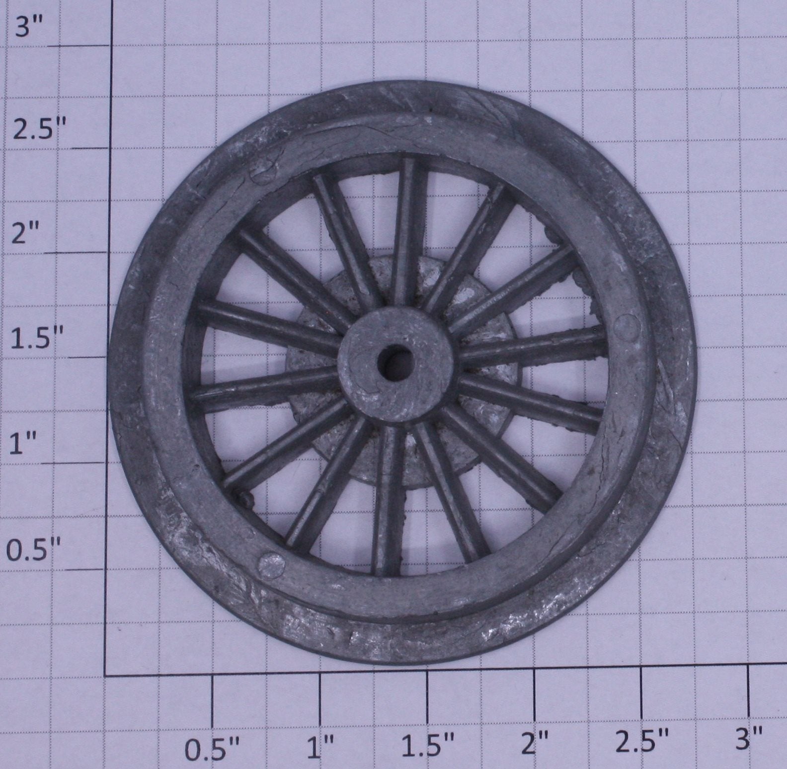 Lionel SM-72X Cast Spoked 2-3/8