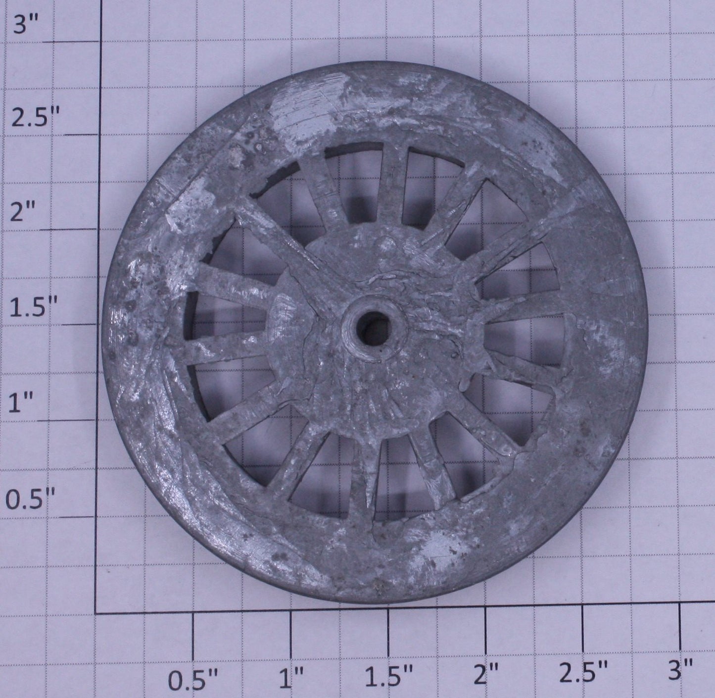 Lionel SM-72X Cast Spoked 2-3/8" Std Gauge Electric Loco Super Motor Plain Wheel
