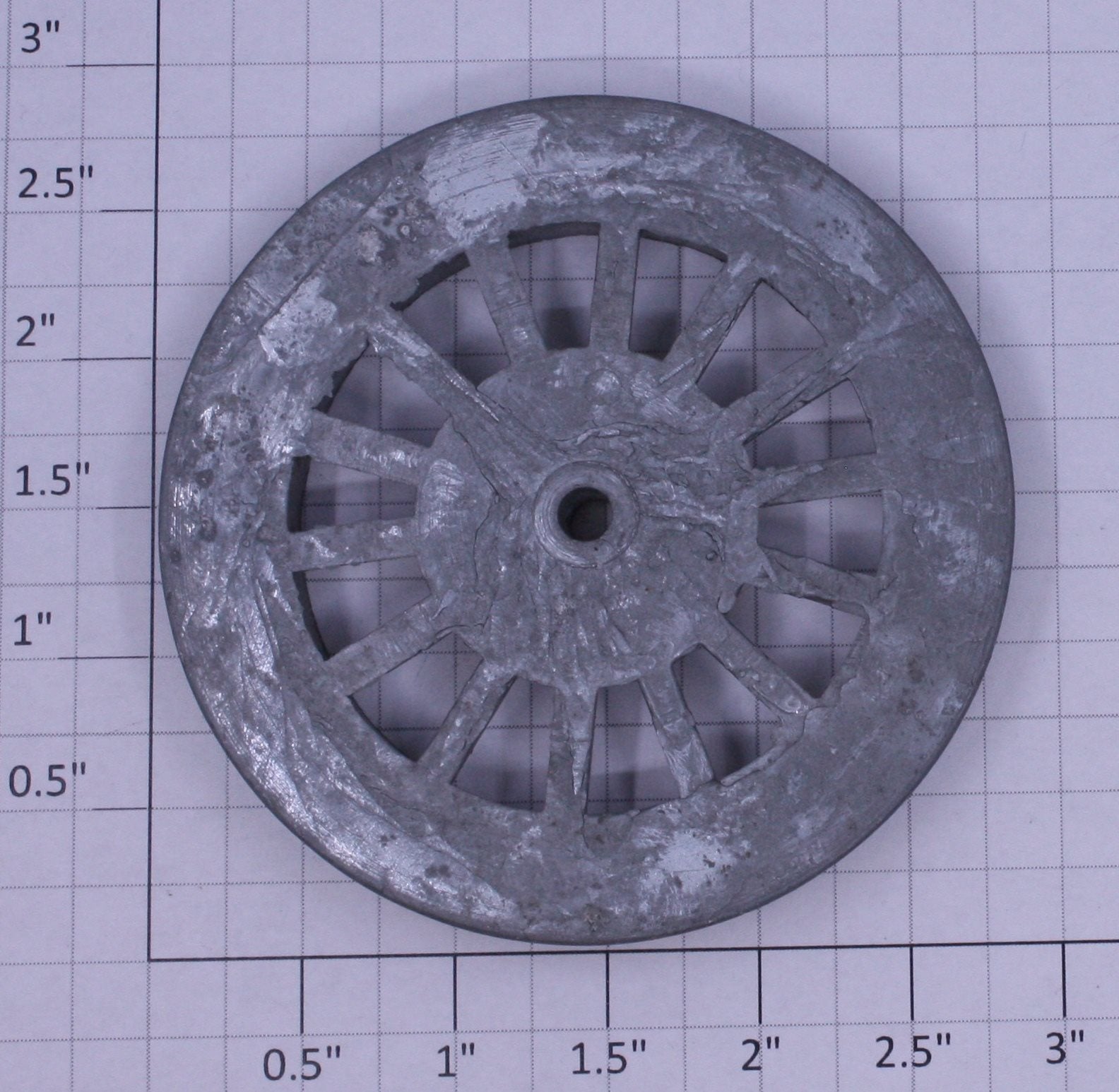 Lionel SM-72X Cast Spoked 2-3/8