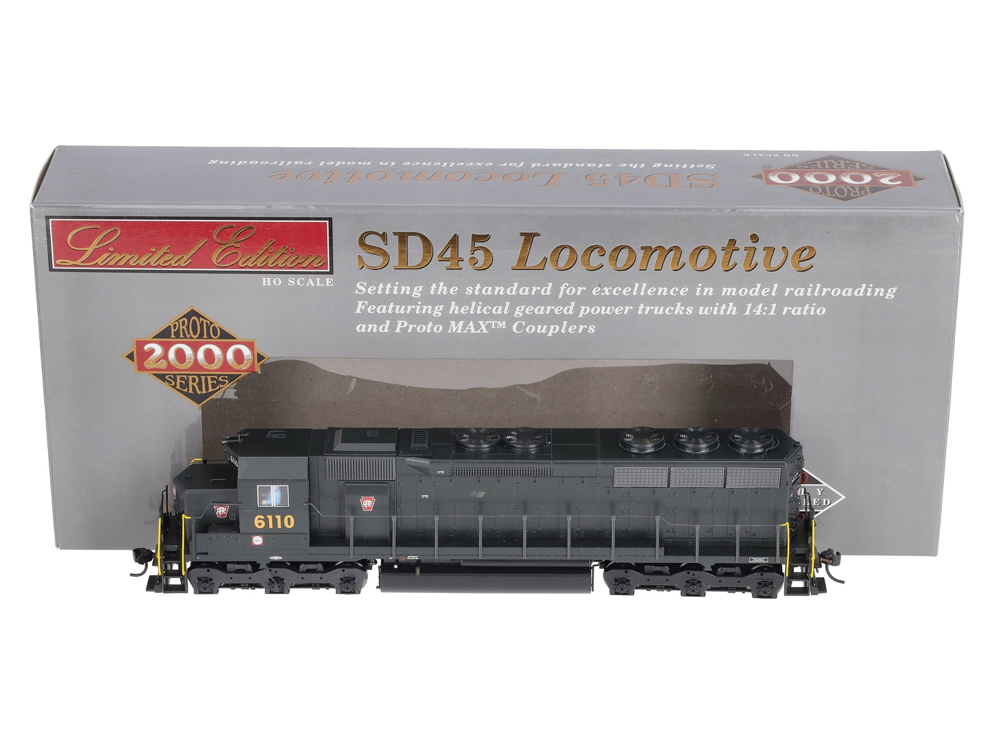 Walthers 920-41054 HO Pennsylvania EMD SD45 w/ TSU Sound/Proto DCCTM #6110