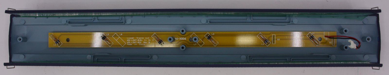 Lionel 25529-2 B&O Park City Sleeper Car Shell