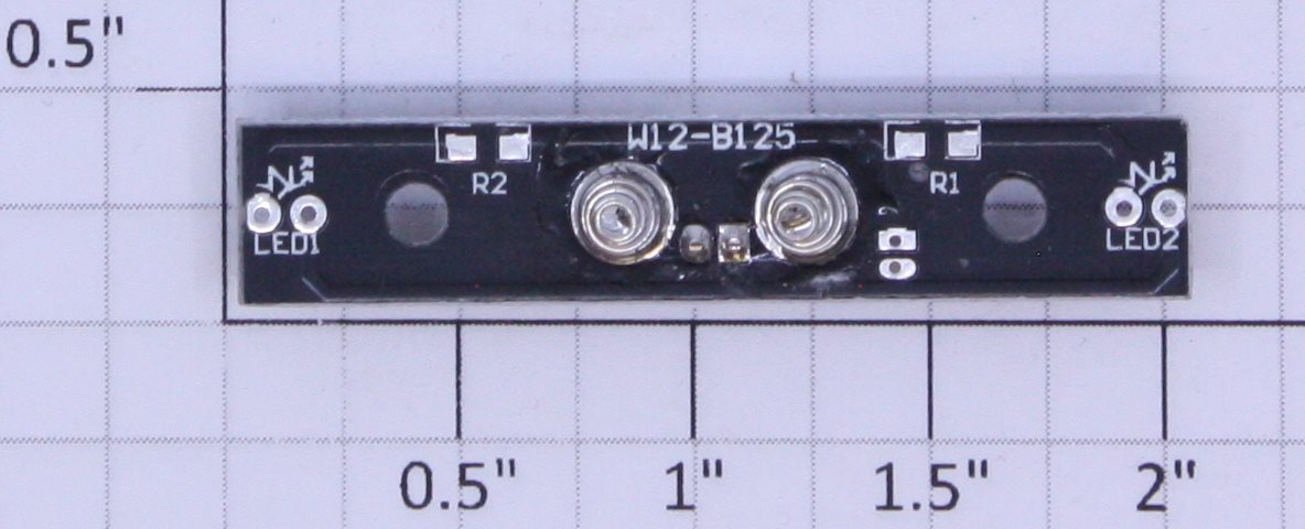Lionel 5339-310 RPO Baggage Car Lamp Contact PCB Circuit Board