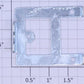 Lionel 5339-10 RPO Baggage Car PCB Circuit Board Mounting Bracket