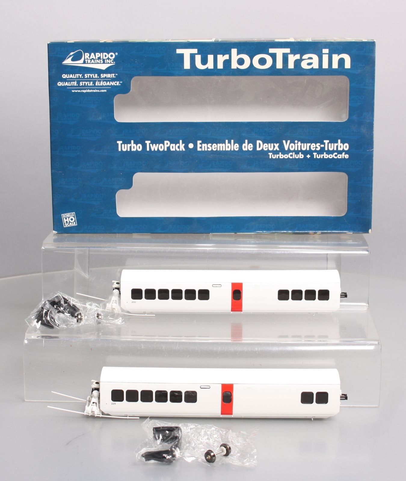 Rapido Trains 200503 HO Canadian National Turbo TwoPack #225/200