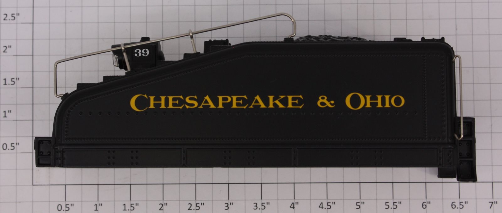 Lionel 28662-T02 #39 C&O 0-4-0 Tender Shell