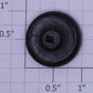 Lionel 219-22 Black Crane Handwheel with Oval Hole
