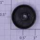 Lionel 219-22 Black Crane Handwheel with Oval Hole