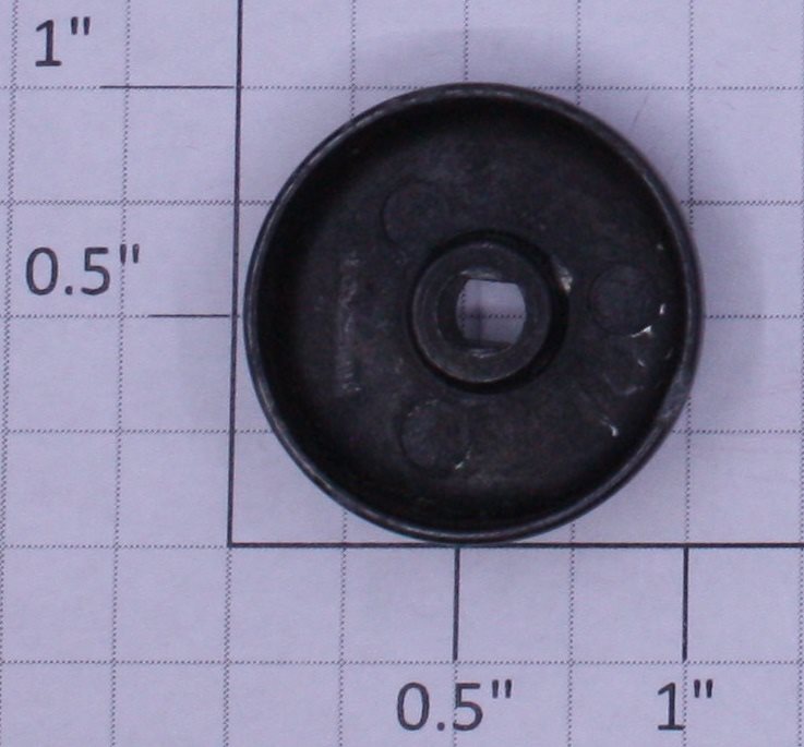 Lionel 219-22 Black Crane Handwheel with Oval Hole
