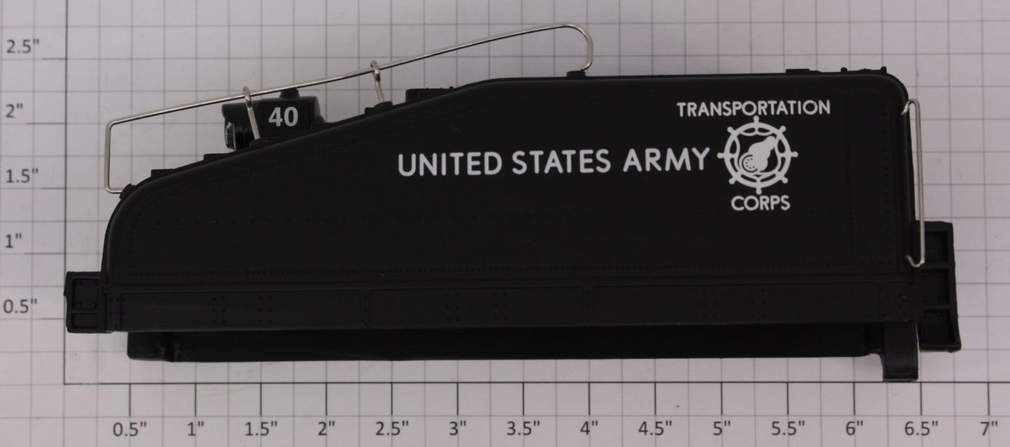 Lionel 28679-T02 #40 0-4-0 Army Transportation Corps Tender Shell