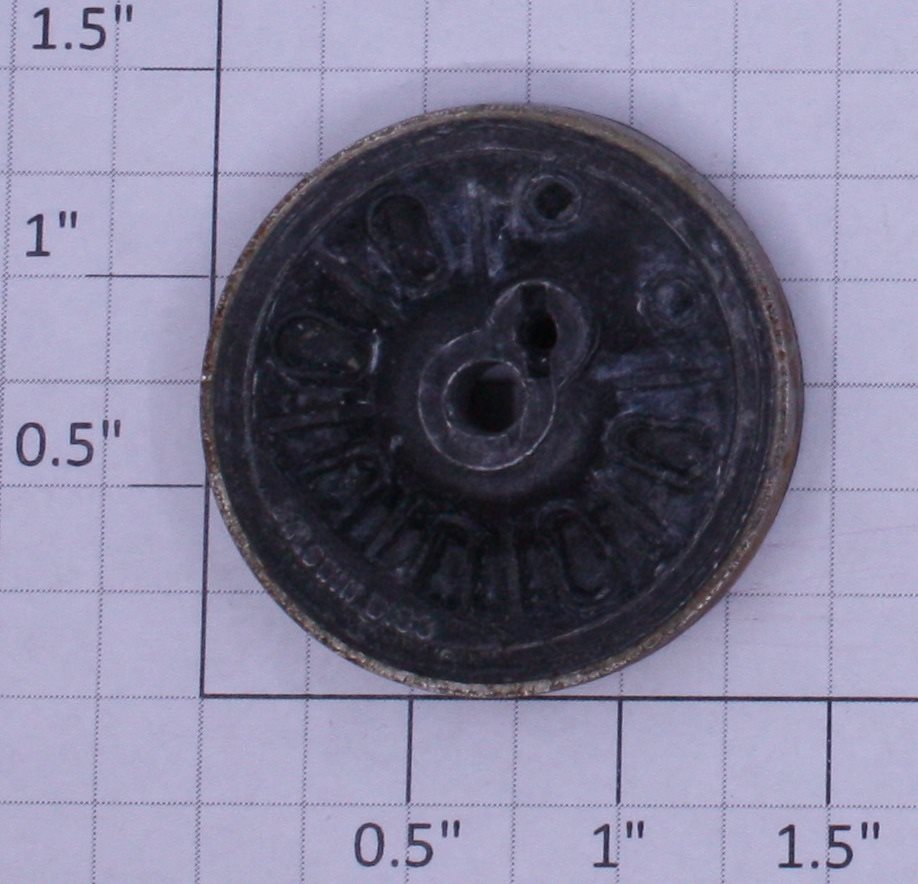 Lionel 226E-66 Baldwin Disc Plain Center Wheel & Rim