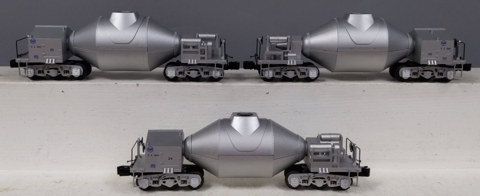 Lionel 6-29469 O U.S. Steel Hot Metal Car (Pack of 3) NIB