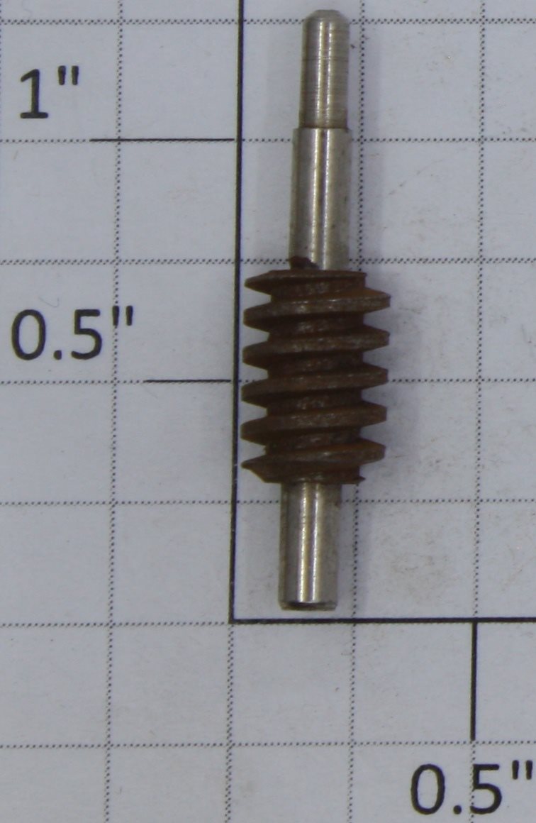 Lionel 313-107 Flex Coupling Shaft Assembly with Worm Gear
