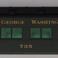 Lionel 25500-2 #735 C&O Washington Coach Shell