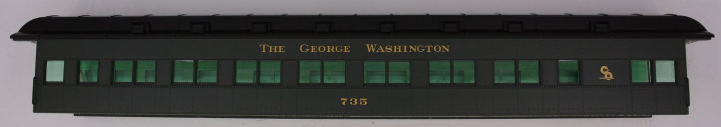 Lionel 25500-2 #735 C&O Washington Coach Shell