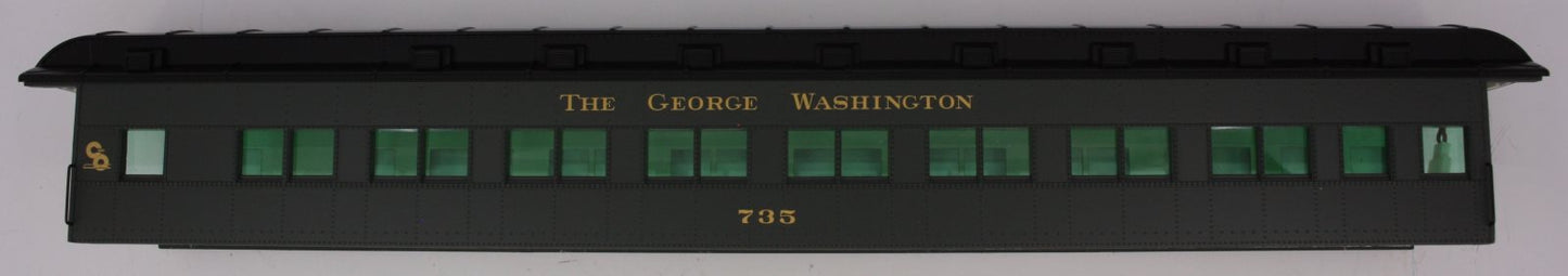 Lionel 25500-2 #735 C&O Washington Coach Shell
