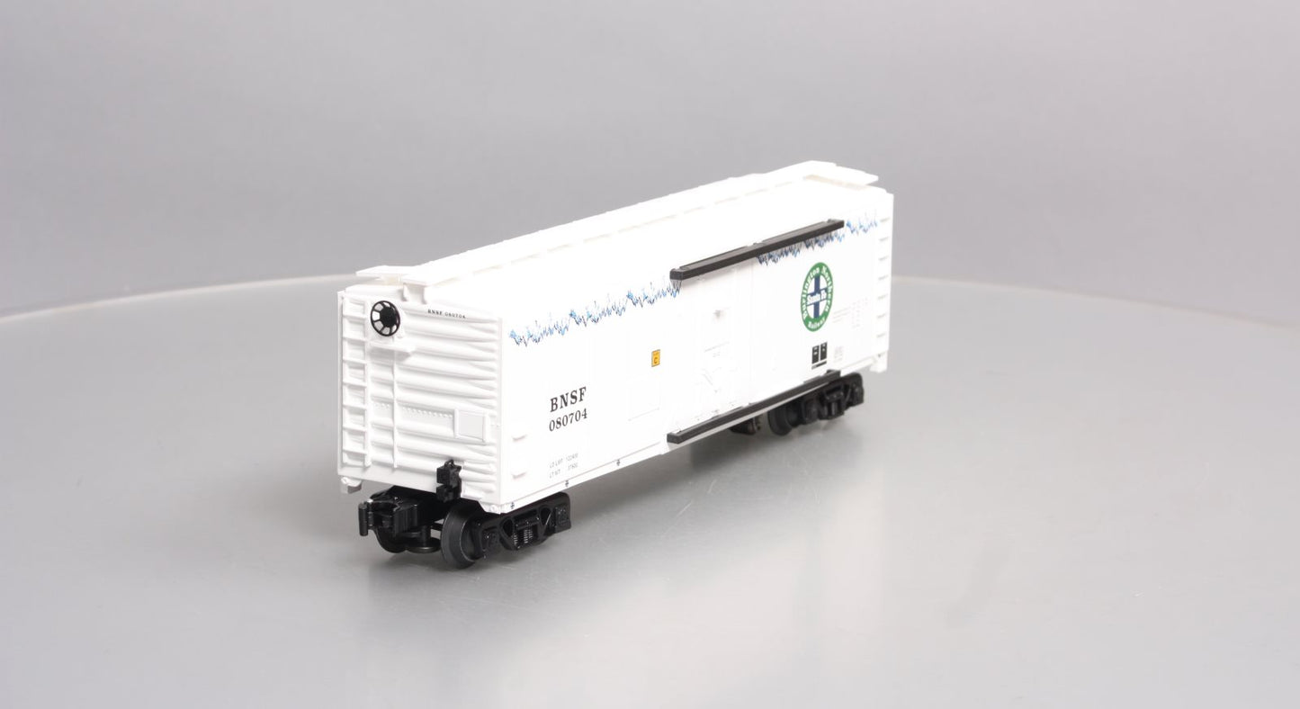 Lionel 6-52351 O Gauge BNSF Icicle Refrigerator Car #080704 MT/Box