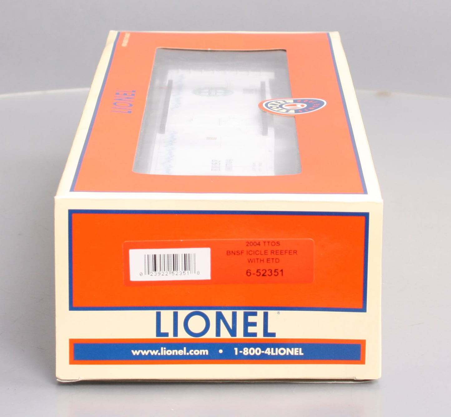 Lionel 6-52351 O Gauge BNSF Icicle Refrigerator Car #080704 MT/Box
