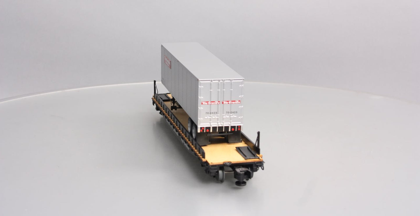 Lionel 6-84880 O Rio Grande PS-4 with 40' Trailer #21032