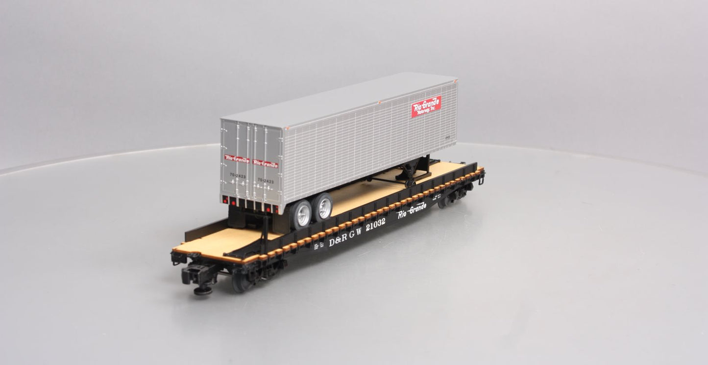Lionel 6-84880 O Rio Grande PS-4 with 40' Trailer #21032