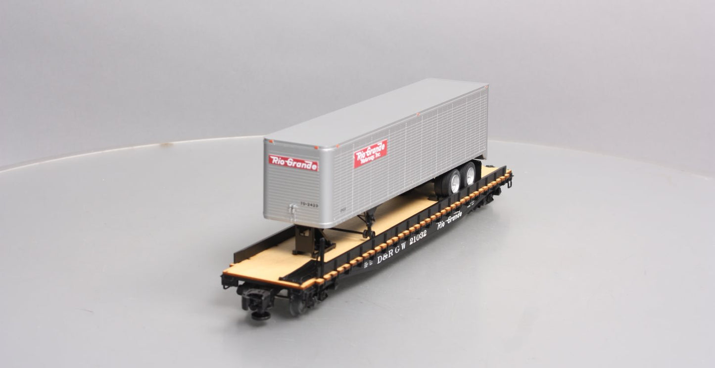 Lionel 6-84880 O Rio Grande PS-4 with 40' Trailer #21032