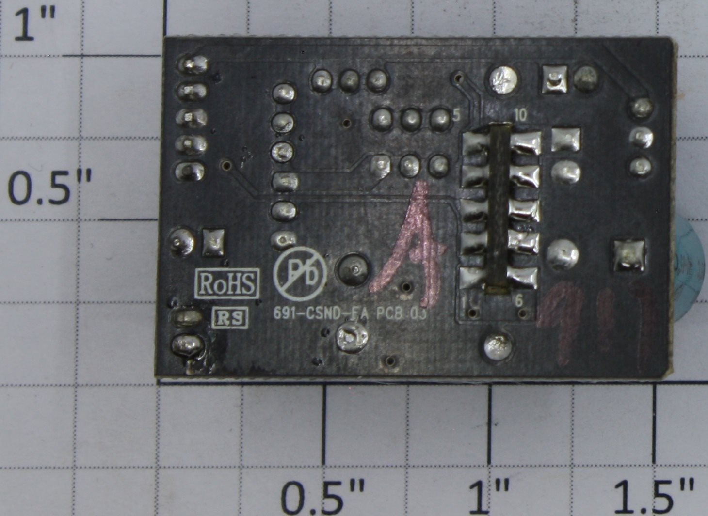 Lionel 691CSNDPCB Diesel Horn PCB Circuit Board