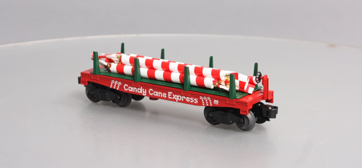 Lionel 6-36848 O Candy Cane Operating Dump Car LN/Box