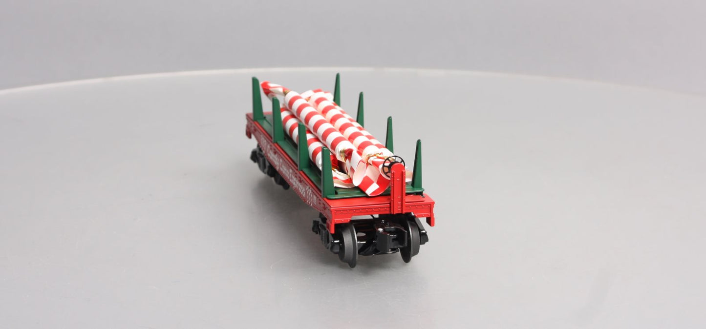 Lionel 6-36848 O Candy Cane Operating Dump Car LN/Box