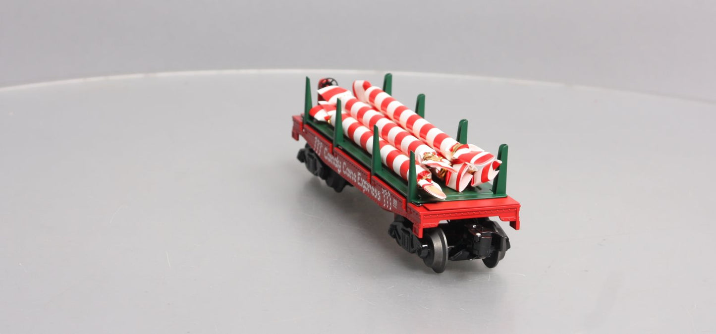 Lionel 6-36848 O Candy Cane Operating Dump Car LN/Box