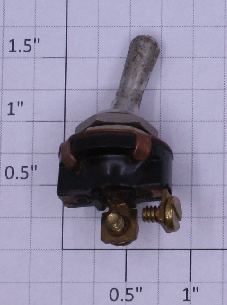 Acme 0826-06 SPST On/Off Round Toggle Switch 12A @ 125VAC 1/2 HP