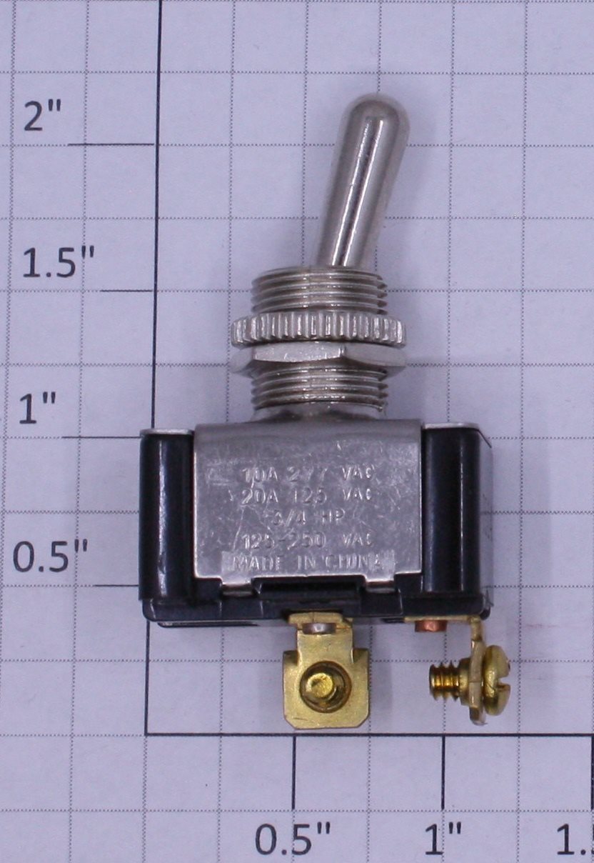 Acme E-60272 STSP On/Off Toggle Switch 20A @ 125VAC 3/4 HP