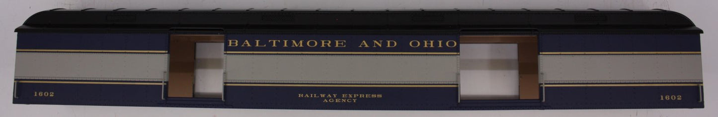 Lionel 25528-2 #1602 B&O Baggage Car Shell